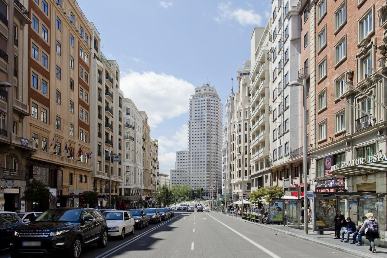 Gran Via Apartment By Flatsweethome Madrid Ngoại thất bức ảnh